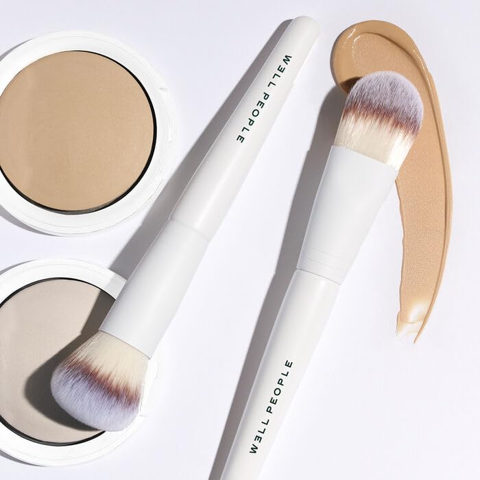 Well People Buffing Brush, Dome-shaped Soft Makeup Brush For Blending, Blurring & Buffing For An Airbrushed Complexion, Cruelty-free Bristles - Image 3