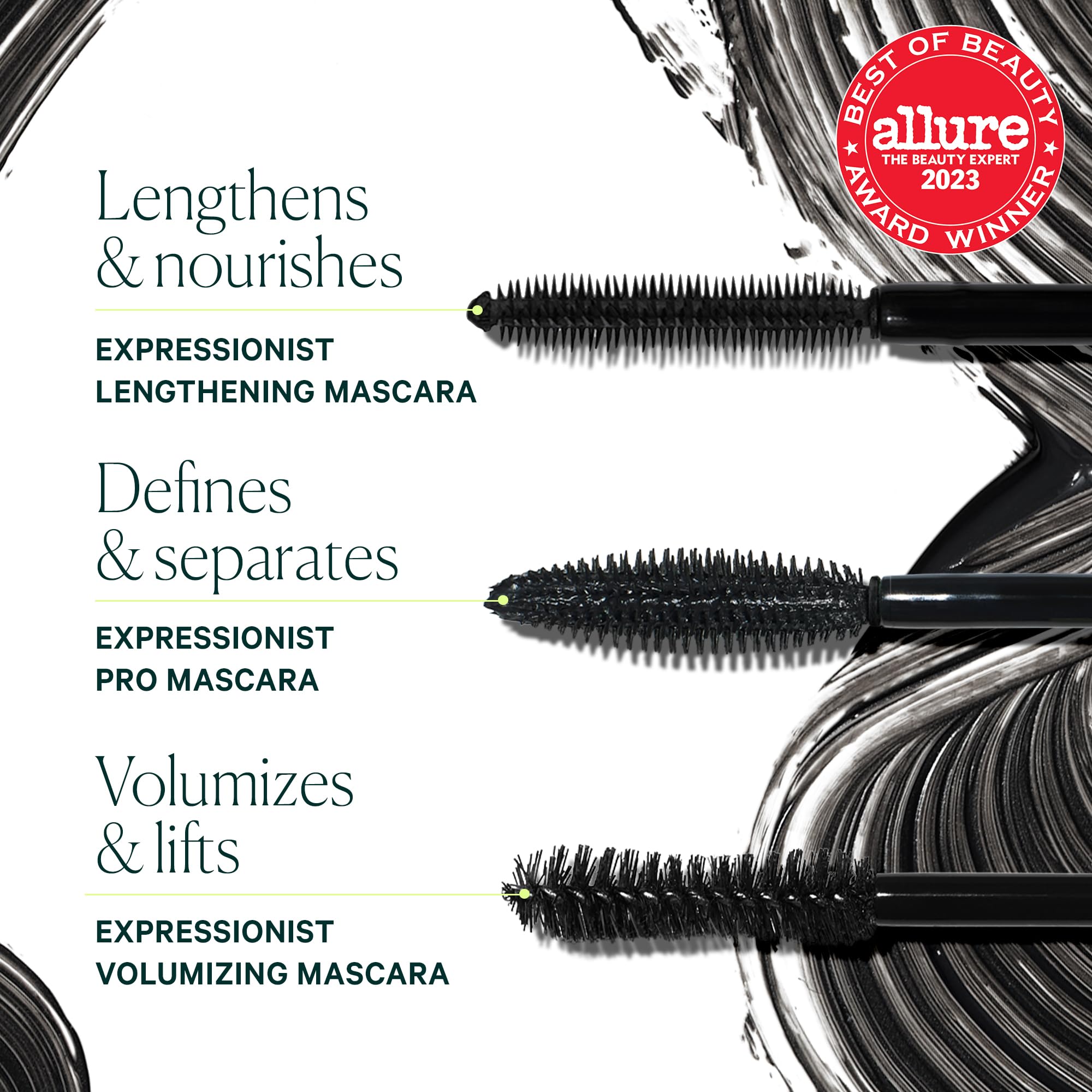 Well People Expressionist Lengthening Mascara, Mascara For Long, Nourished Lashes, Smudge- and Transfer-Resistant Formula, Vegan & Cruelty-free, Black - Image 6