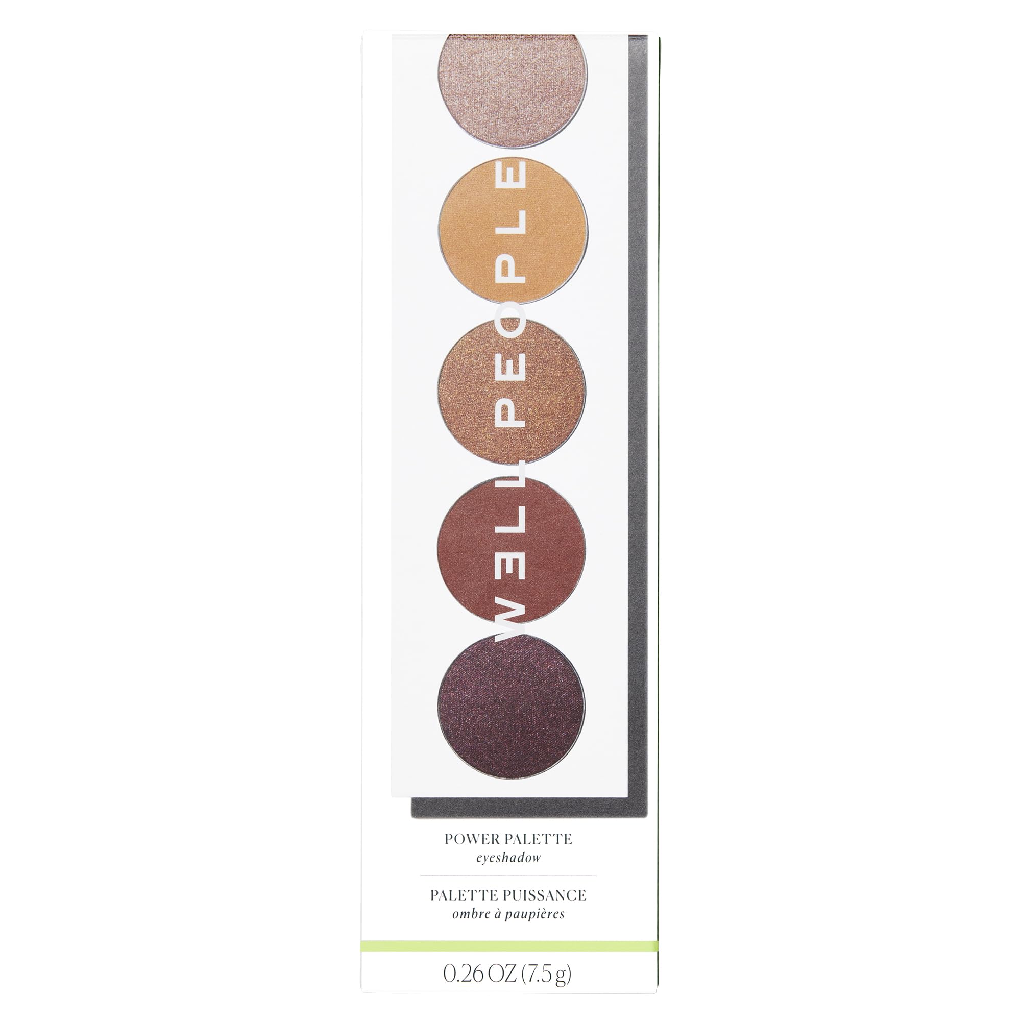 Well People Power Palette Eyeshadow, Five Long-wear, Hyper-pigmented Matte & Shimmer Shades For Intense Color, Vegan & Cruelty-free, Sepia - Image 5
